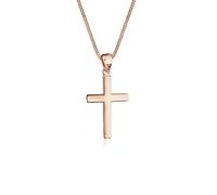 Elli Collana Donne Croce Simbolo di Base in Argento Sterlino 925