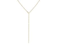 Elli - Figaro Catena a Y Tendenza Regolabile in Argento Sterling 925 Collane 1 pieces female