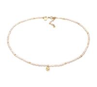 Elli Collana girocollo da donna con perle d'acqua dolce, in argento 925 | placcato oro