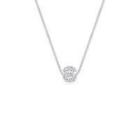 Elli Collana Kugel Kristalle 925 Sterling Silber