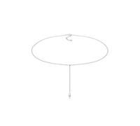 Elli - Choker Y-chain drop ball boho in argento sterling 925 Collane 1 pieces female