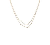 Elli - Collana Layer Cristalli Vetro Bianco 925 Sterling Silver Collane 1 pieces female