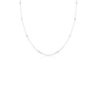 Elli Collana Donne Solitario con Cristalli in Argento Sterlino 925