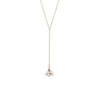 Elli - Collana-Y con perle Bianco 925 Sterling Silver Gold-plated, mit Perlen von Swarovski® Collane 1 pieces female