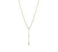 Elli - Collana-Y con pietra Crescent Moonstone Arcobaleno 925 Sterling Silver Collane 1 pieces female