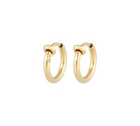 Elli - Creoles Earclips senza foro nell'orecchio Basic Minimal in argento sterling 925 Orecchini 1 pieces female