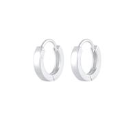 Elli - Creoli di Base Minimale Discreto in Argento Sterling 925 Orecchini 1 pieces female