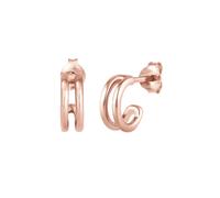 Elli - Creoli Minimal Tendenza in argento sterling 925 Orecchini 1 pieces female