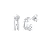 Elli - Creoli Minimal Tendenza in argento sterling 925 Orecchini 1 pieces female