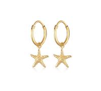 Elli - Creoli Stella Marina Spiaggia Estrate Mariitmo in Argento Sterling 925 Orecchini 1 pieces female