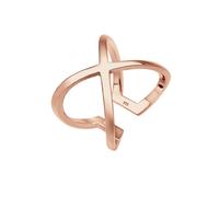 Elli - Croce di Base Blogger Statement in Argento Sterling 925 Anelli 1 pieces female
