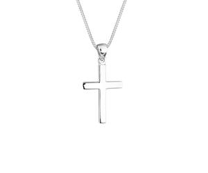 Elli - Croce Simbolo di Base in Argento Sterling 925 Collane 1 pieces female