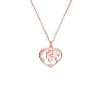 Elli - Cuore Globo pisello tendenza in 925 Argento Collane 1 pieces female