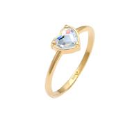 Elli - Cuore in Argento Sterling 925 con cristallo Anelli 1 pieces female