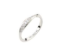 Elli DIAMONDS - Anello Diamante Sintetico Bianco Taglio Brillante (0.18 ct) 925 Sterling Silver Anelli 1 pieces female