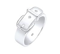 Elli DIAMONDS Anello Donne Cintura Simbolo Diamante (0.03 ct.) in Argento Sterling 925