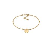 Elli Disco a sfera da donna martellato in argento 925 placcato oro