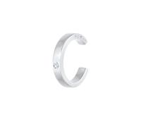 Elli - Earcuff singolo basic classico in Argento Sterling 925 con cristalli Orecchini 1 pieces female