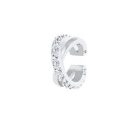 Elli - Elegante auricolare femminile incrociato con cristalli in argento sterling 925 Earcuff 1 pieces female