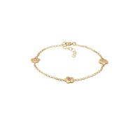Elli - Fiori rosa giocosi con cristalli in Argento Sterling 925 Bracciali e Braccialetti 1 pieces female
