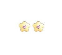 ELLI Gioiello 'Blume' oro / rosa Bambini - Bimba - Ragazza (taglie 140-176) - PROMO ELLI One Size