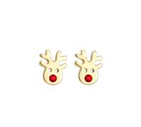 ELLI Gioiello 'Hirsch' oro / rosso Bambini ELLI One Size oro / rosso