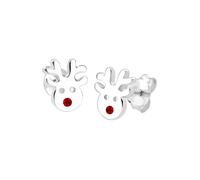ELLI Gioiello 'Hirsch' rosso / argento Bambini - Bimba - Ragazza (taglie 140-176) - Accessori ELLI One Size