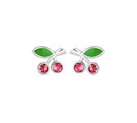ELLI Gioiello 'Kirsche' verde / rosso / argento Bambini ELLI One Size verde / rosso / argento