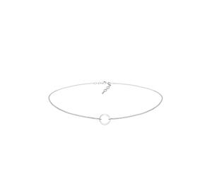 Elli - Girocollo Cerchio Tendenza Geo in Argento Sterling 925 Collane 1 pieces female