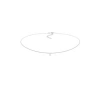 ELLI Collana argento / bianco naturale, Taglia One Size