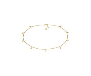 Elli - Girocollo Solitario Scintillante con Cristalli di zirconia in Argento Sterling 925 Collane 1 pieces female