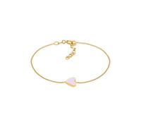 Elli - Heart Amore Turchese Summer regolabile in argento sterling 925 placcato oro Bracciali e Braccialetti 1 pieces female