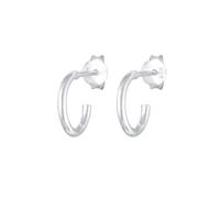 Elli - I Creoli Senza Tempo - un'Imperdibile Tendenza di Base in Argento Sterling 925 Orecchini 1 pieces female