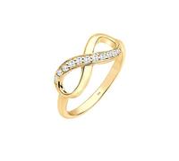 Elli Infinity Anello da Donna in Argento con Zirconia Cubica , Misura 56 (17.8)