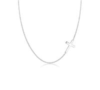 Elli - Croce Ciondolo Religione di Base in Argento Sterling 925 Placcato Oro Collane 1 pieces female