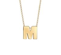 Elli - Lettera M Iniziali Minuscole in argento sterling 925 Collane 1 pieces female