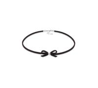 Elli Collana Ludico in Argento Sterling 925 nero/argento Donna Taglia unica