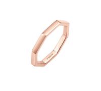 Elli - Mignolo Ottagono Forma Geo Look in Argento Sterling 925 Anelli 1 pieces female