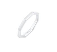 Elli - Mignolo Ottagono Forma Geo Look in Argento Sterling 925 Anelli 1 pieces female