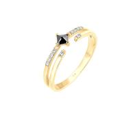 Elli - Moderna con Pietre di Zirconia con Cristallo in argento sterling 925 Anelli 1 pieces female