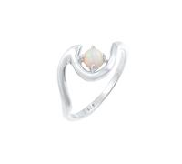 Elli - Onda Marittima con Opale Sintetico in argento sterling 925 Anelli 1 pieces female