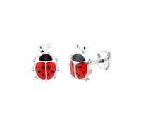 ELLI Gioiello rosso fuoco / nero / argento, Taglia One Size