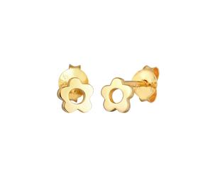 Elli - Orecchini a perno con fiore in argento sterling 925 1 pieces female