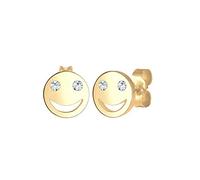 Elli - Perno Facciacon Cristallo in Argento Sterling 925 Orecchini 1 pieces female