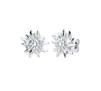 Elli - Orecchini a Perno Stella Alpina Tradizionale in Argento Sterling 925 1 pieces female
