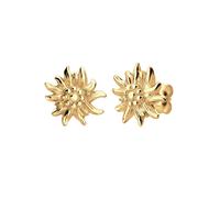 Elli - Orecchini a Perno Stella Alpina Tradizionale in Argento Sterling 925 1 pieces female