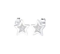 Elli - Orecchini a perno Stella Astro Look Trend in Argento Sterling 925 1 pieces female