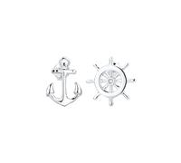 Elli - Orecchini a Perno Volante Ancora Marittimo in Argento Sterling 925 1 pieces female
