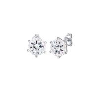 Elli - Orecchino Cristalli Vetro Bianco 925 Sterling Silver Orecchini 1 pieces female
