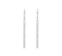 Elli Orecchini Pendenti Geo Bacchetta in Argento Sterling 925 con Cristalli – 1 pezzo Donna